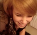 Allana takes a melodramatic dump for the camera. Nice plopping sounds, too!